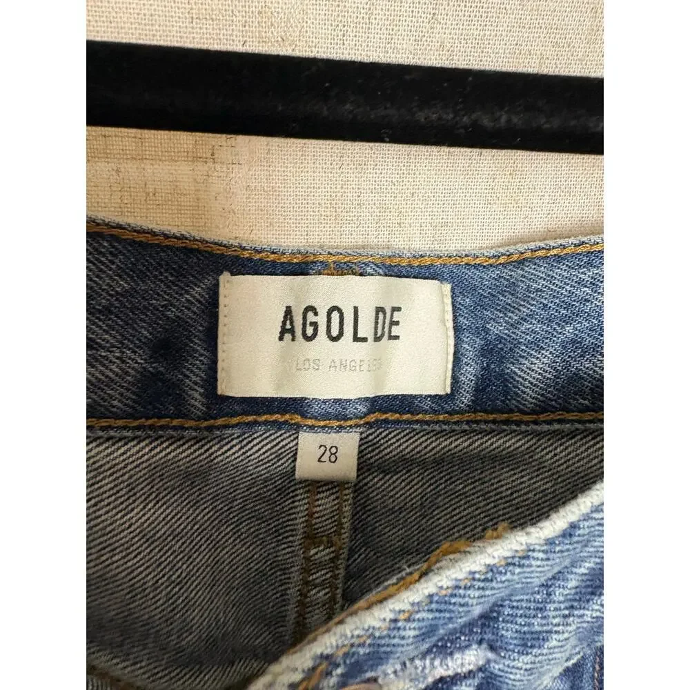 Agolde Cooper Cargo Blue Jeans Regulation Sz. 28